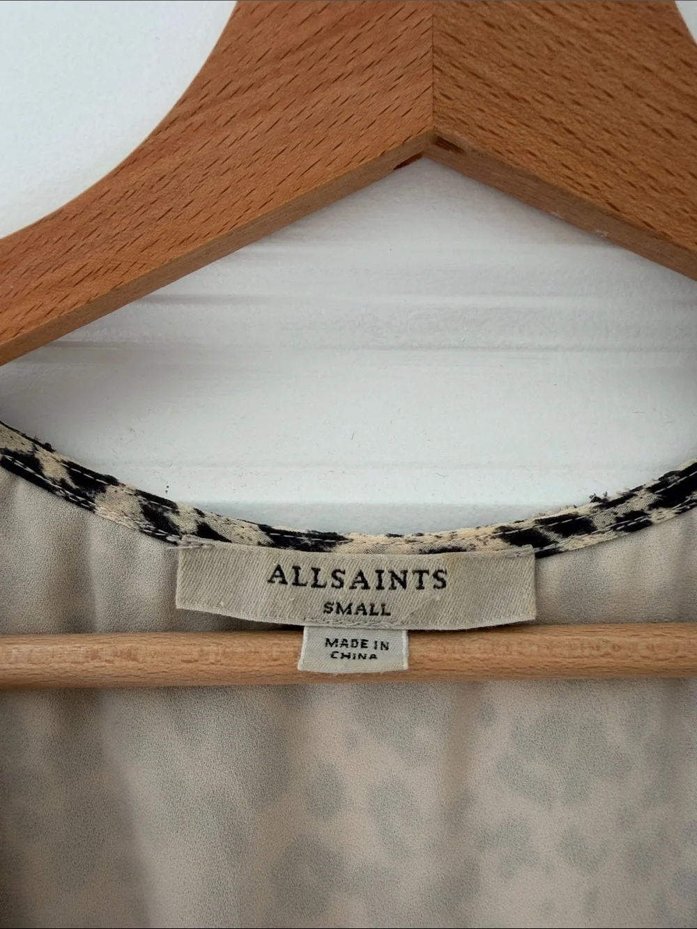 All Saints sleeveless wrap